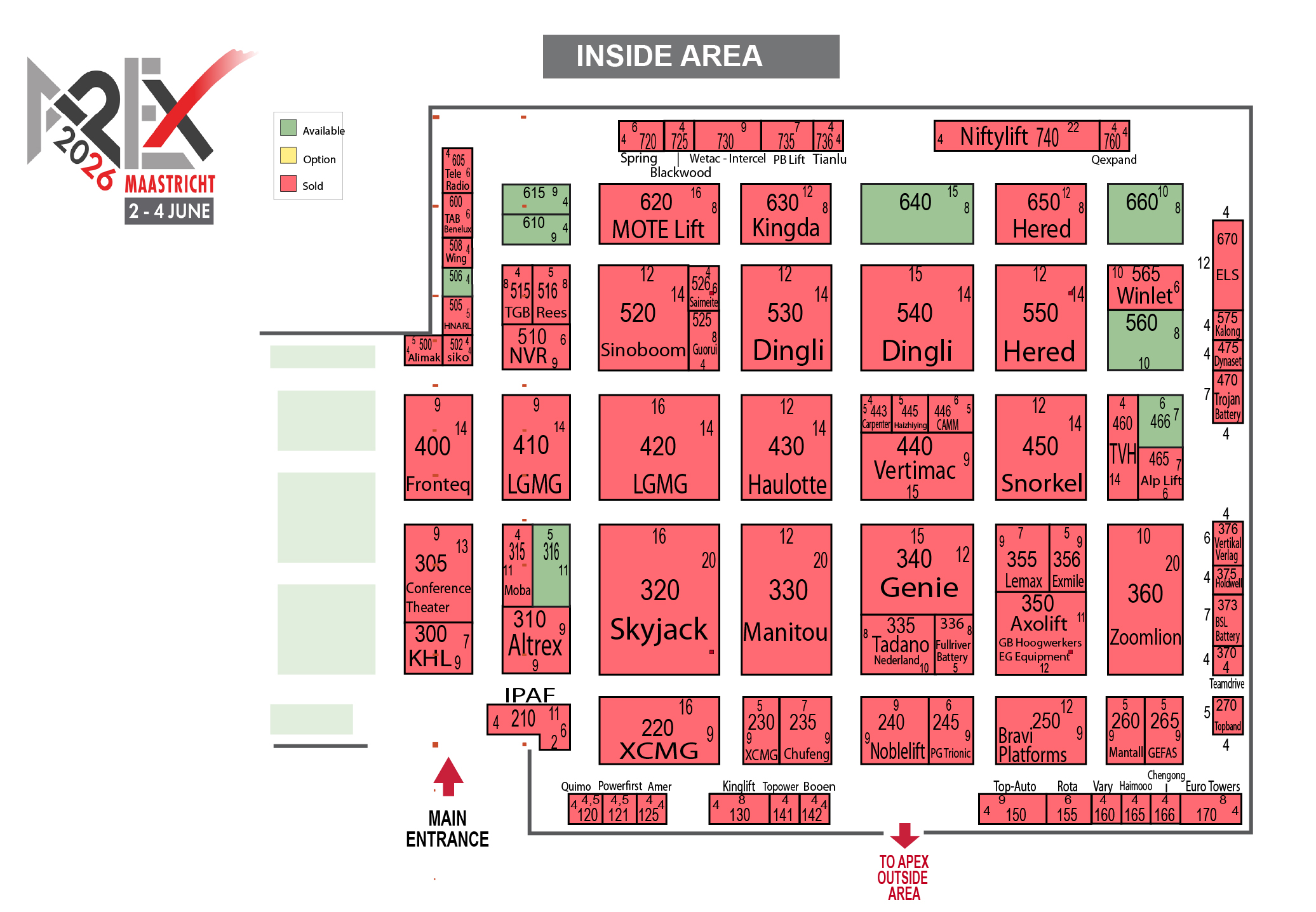 Apex 2026 floorplan inside area 16 03 2026